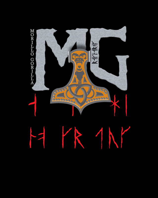 Morilla Gorilla Runic Letters